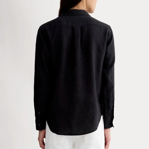'The Must-Have Shirt' in Linen from Everlane - Black - Picture 3 of 9